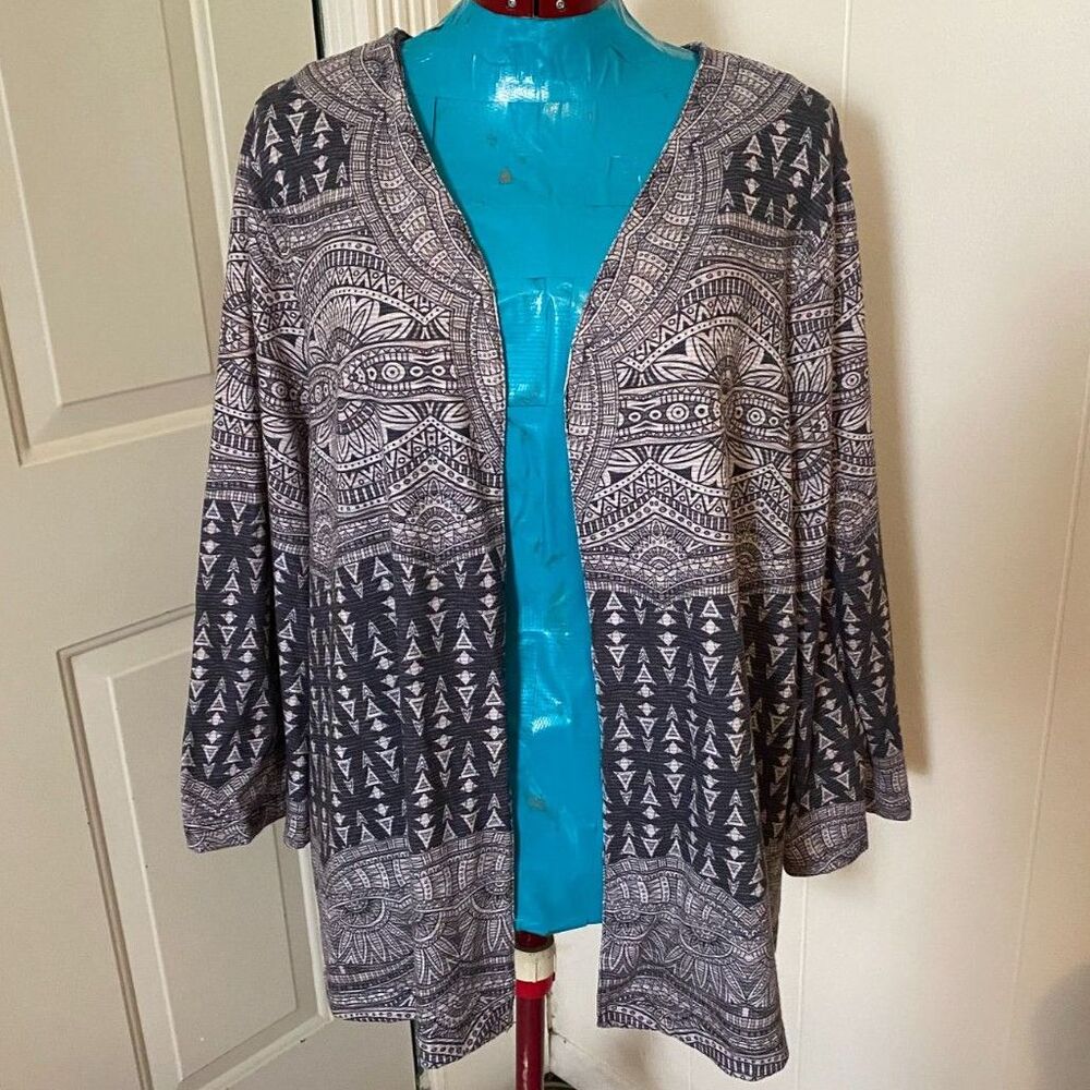 christopher & banks boho Cardigan Women Size XL